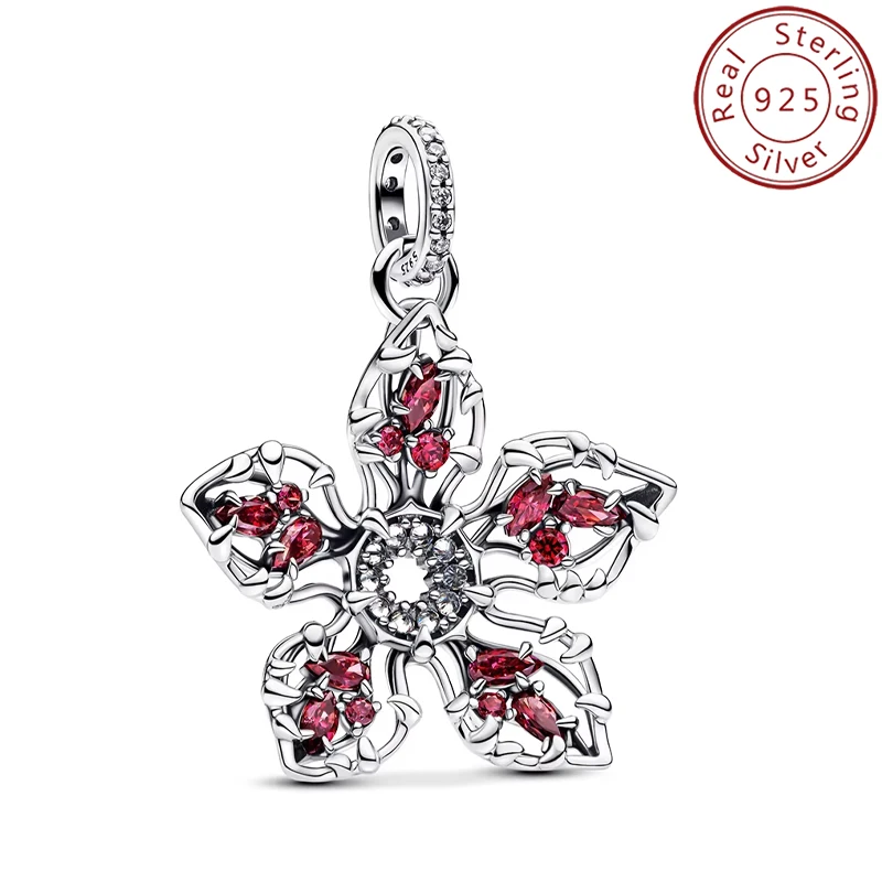 Подвески из стерлингового серебра 925 пробы бусины светящиеся сердечки странные