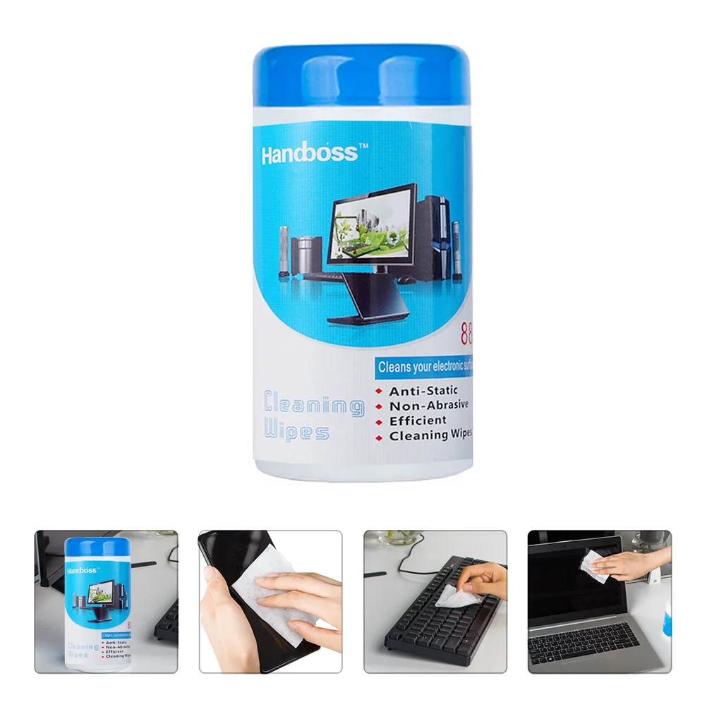 

1 Box of LCD Screen Cleaner Screen Wipes Electronic Product Wipe Screen Wipe for Home School