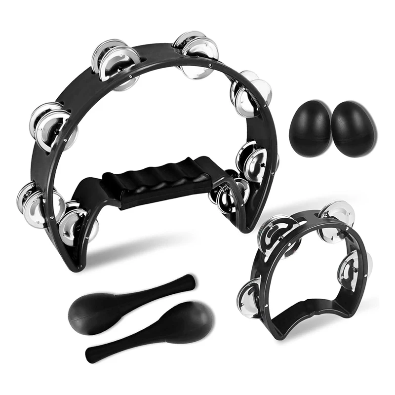 Набор музыкальных перкуссионных инструментов ручной перкуссионный Тамбурин и