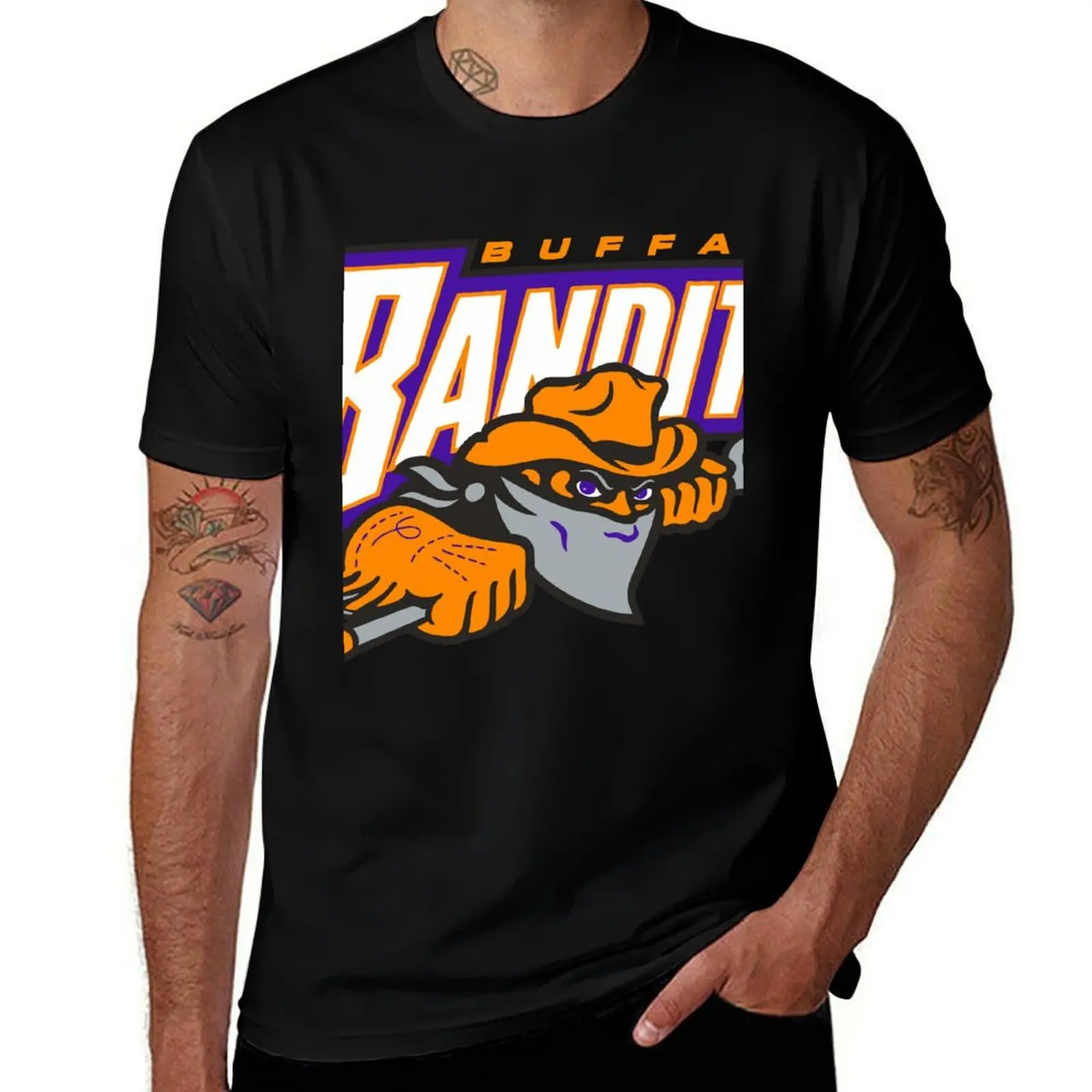 Футболка с логотипом Buffalo Bandits новые подарки и футболки забавная рубашка
