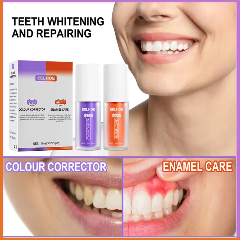 

Toothpaste Whitening Teeth Plaque Stains Removal Enamel Care Colour Corrector Sensitive Teeth Cleansing Fresh Breath Dental Care