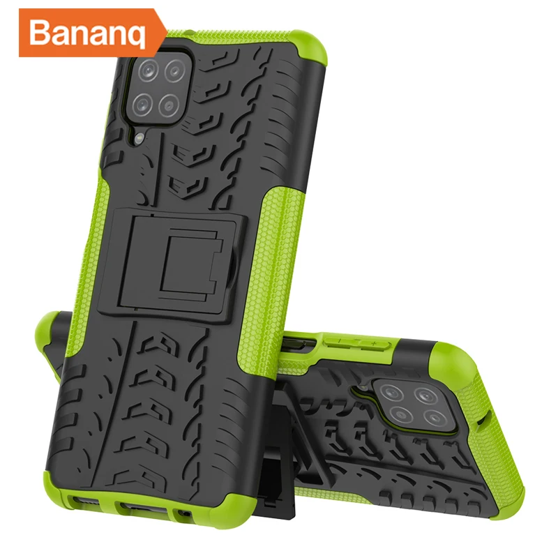 

Bananq Shockproof Case For Samsung A01 A02 A03 Core A730 A750 Wide 2 C7 Pro Stand Cover For Galaxy J120 J327 J337 J530 J720 J727