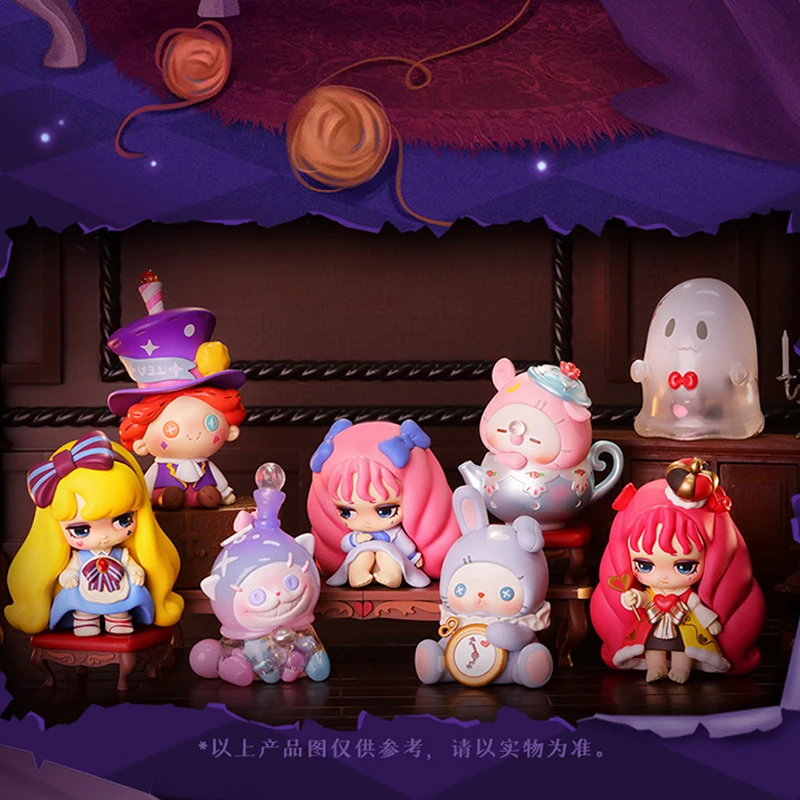 Укажите стиль Lilith X Alice Late Night Tea Party Series Blind Box Toys Mystery Фигурка Игрушки Подарки для