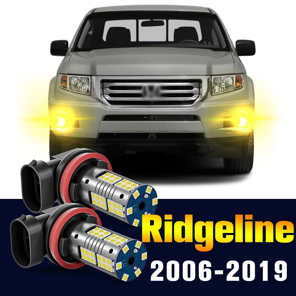 

2x LED Fog Light Bulb Lamp For Honda Ridgeline 2006-2019 2007 2008 2009 2010 2011 2012 2013 2014 2015 2016 2017 2018 Accessories