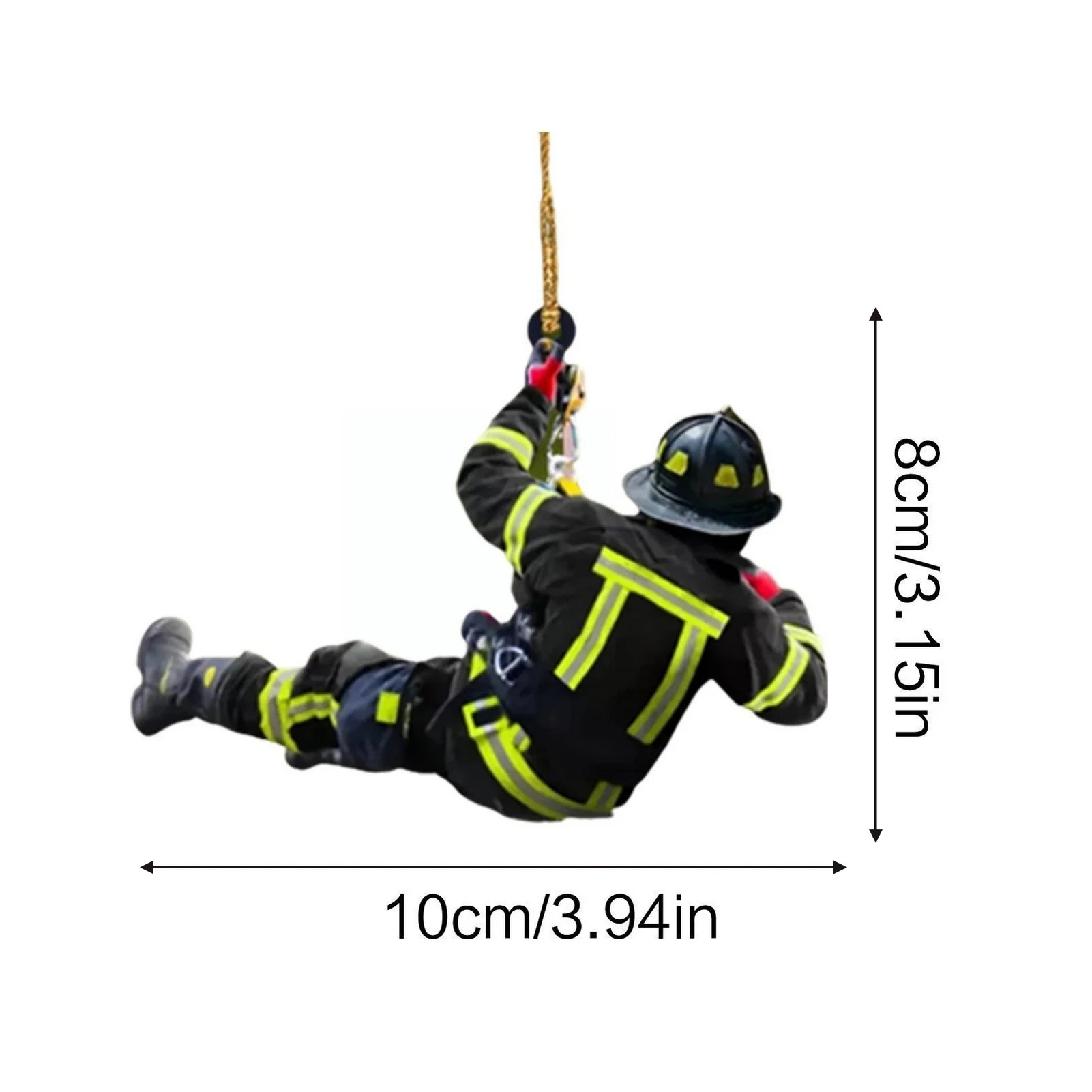 Рождественский декор Пожарные украшения Рождественская елка Пожарный
