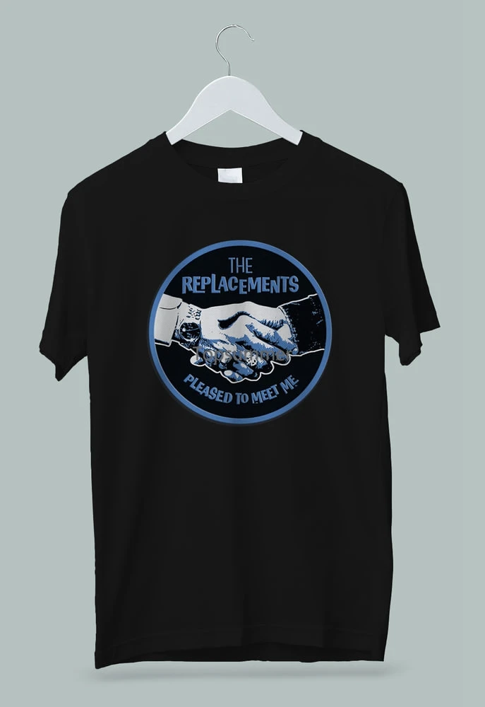

The Replacements Alternative Punk Rock Band Pleased To Meet Me T-Shirt S-2Xl