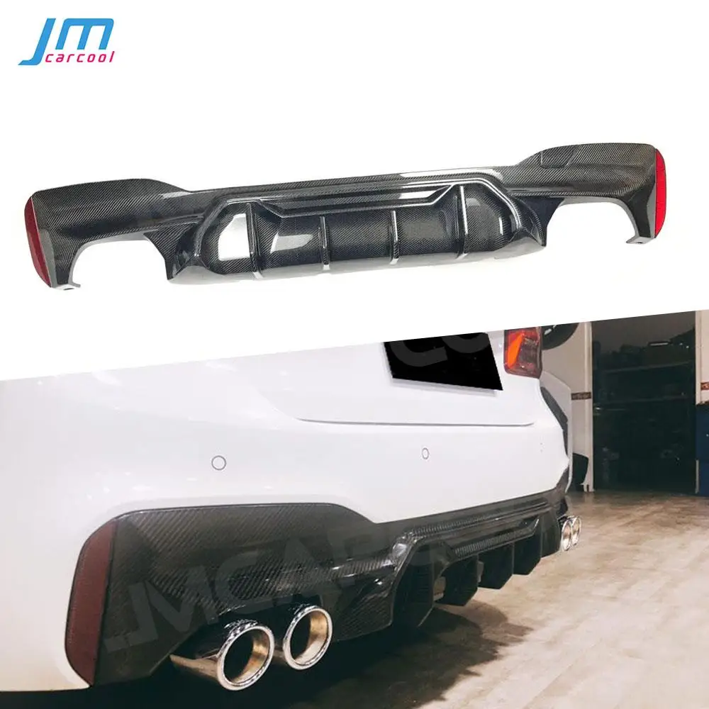 

Dry Carbon Fiber / FRP Rear Bumper Lip Diffuser Spoiler For BMW 5 Series G30 G38 M Sport 2017-2020 M5 Competitive Style Diffuser
