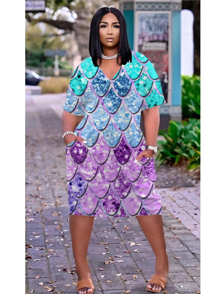 

Милое Платье для девочек, женское модное летнее сексуальное платье миди с коротким рукавом, вечернее богемное пляжное платье, женский элега...