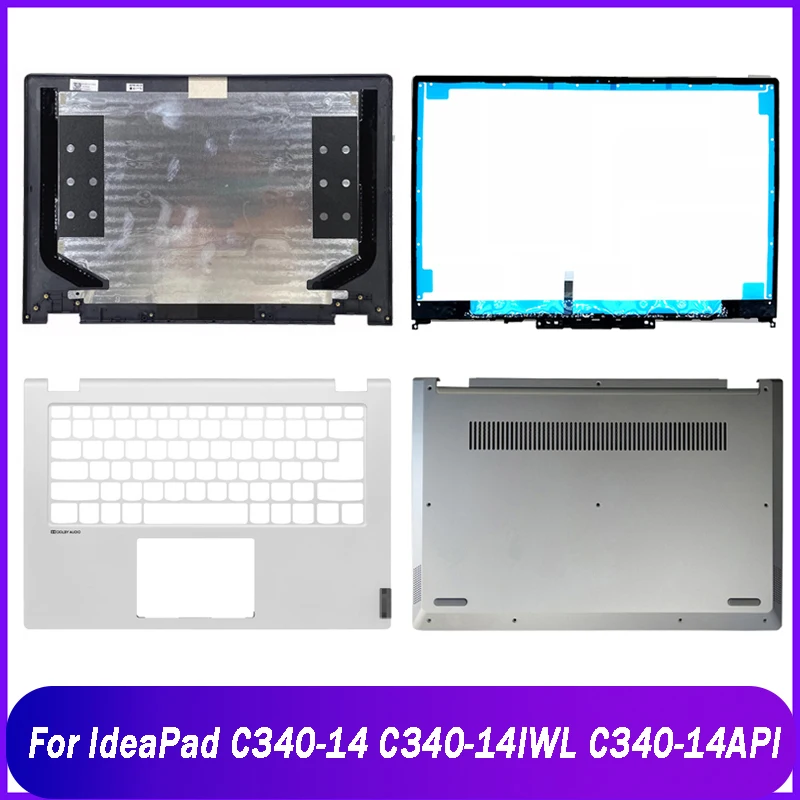 Новая задняя крышка для ноутбука Lenovo IdeaPad C340-14 C340-14IWL C340-14API ЖК-дисплея передняя