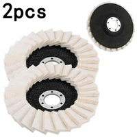1pc2pcs5pcs 5inch 125mm round polishing wheel felt wool buffing polishers pad buffer disc for angle grinder polishing discs