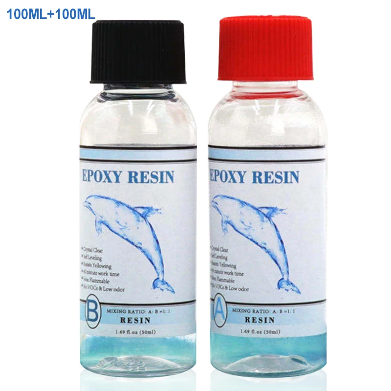 Набор для отверждения эпоксидной смолы прозрачный набор сделай сам Easy Mix