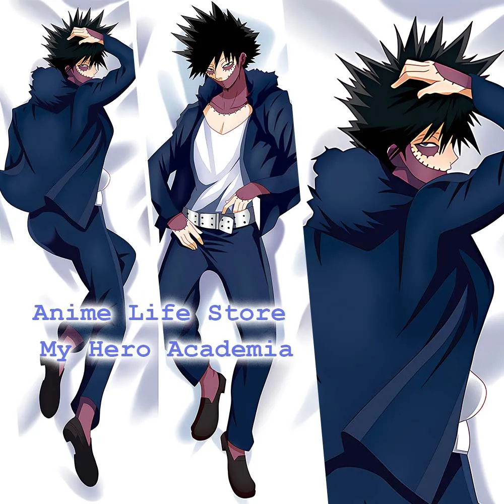 

Наволочка с мотивом аниме «Моя геройская Академия» Dabi, подушка для обнимания дакимакура, крутая Мужская наволочка для кровати, постельное белье Otaku