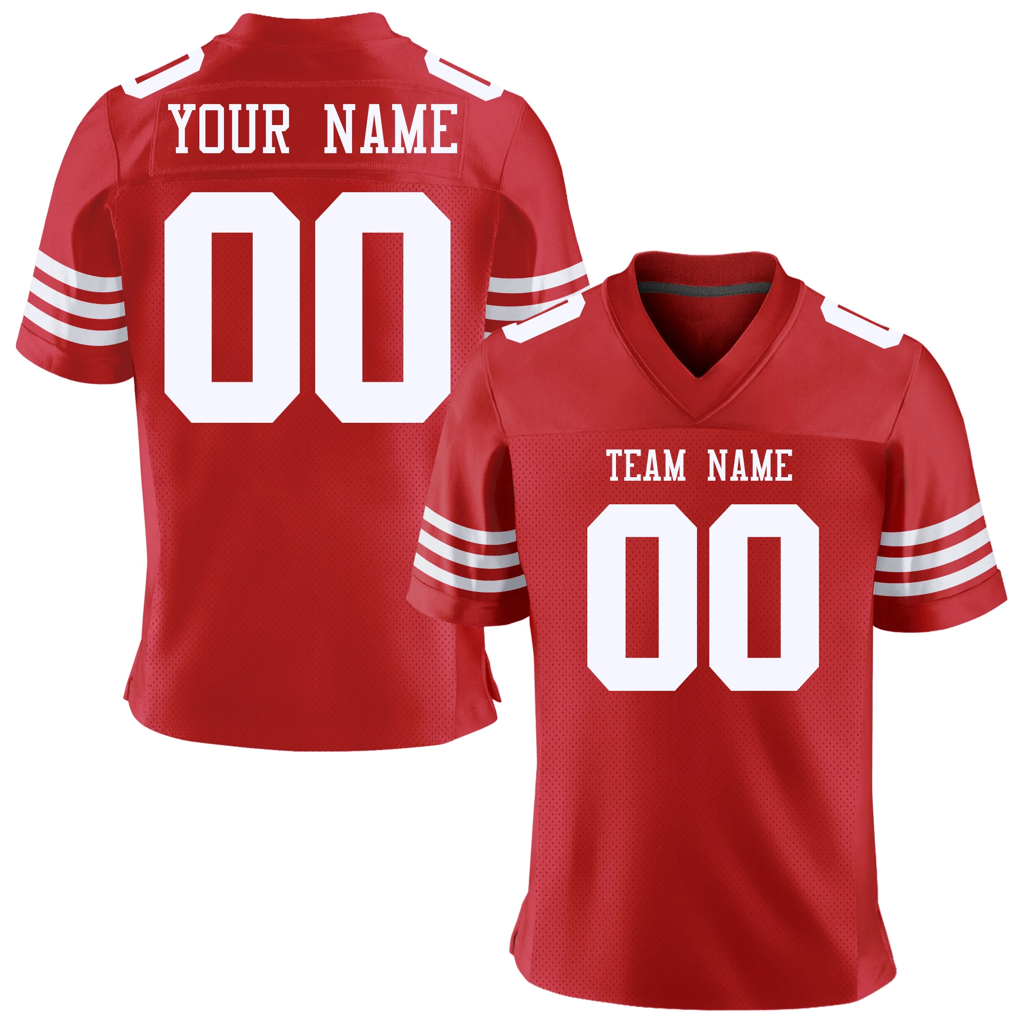 Custom American Football Jersey for Men/Youth Personalized Printing Football Team Shirt Retro Rugby League Jersey