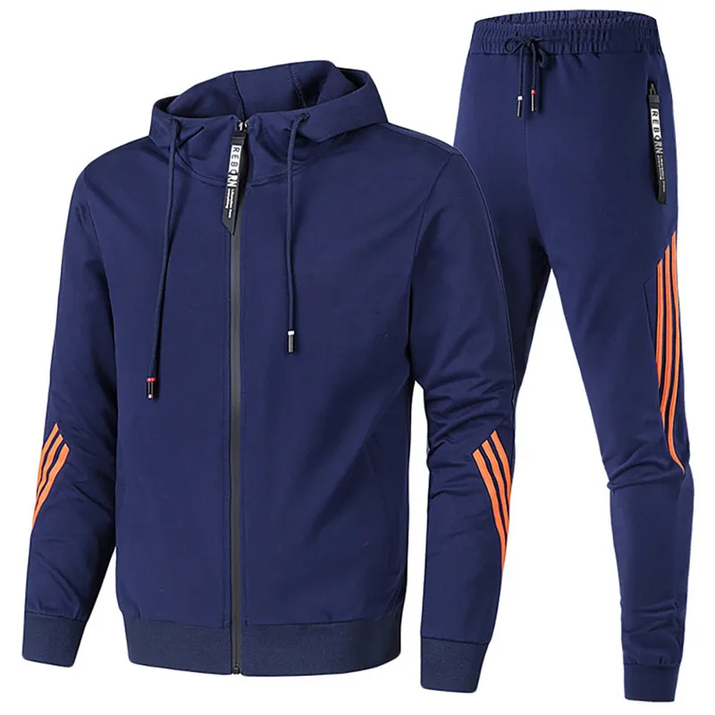 

Custom Logo hoodie track pants fashion sport suits jogging set joggers sweat suitstracksuit men two piece set mens sweatsuits