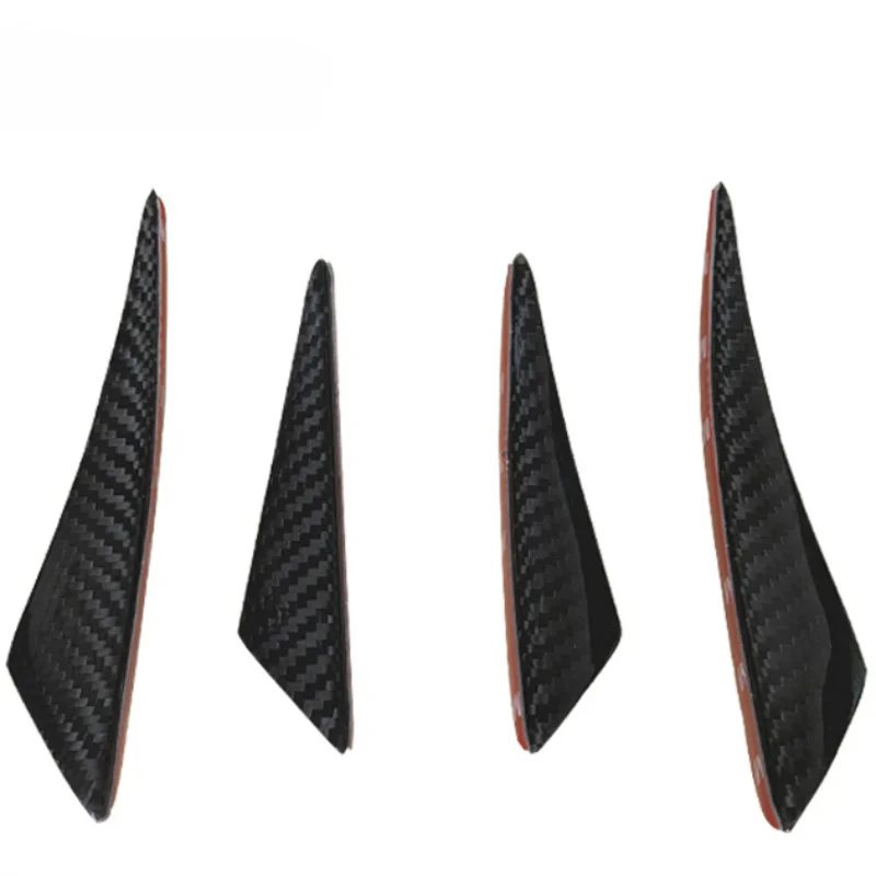 

Universal Carbon Fiber Air Knife Front Bumper Dry Carbon Small Air Knife Side Skirts for Cars side skirts universal