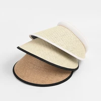 summer double layer sunscreen empty top hat outdoor anti ultraviolet sun hat shopping trip woman%e2%80%98s headband hat