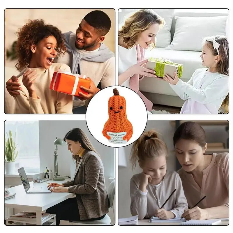 Эмоциональная поддержка маринованная вязаная кукла уникальная форма овощей