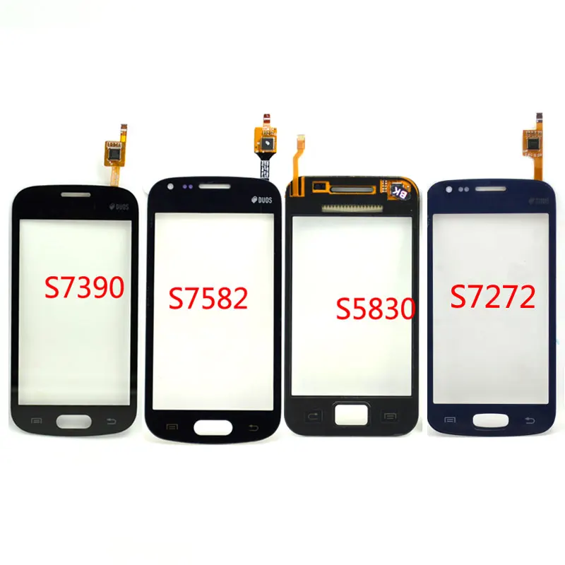 

For Samsung Galaxy Trend Lite S7390 S7392 S7582 Touch Screen Trend Plus DUOS 2 GT S7580 S7582 Digitizer Glass Lens Sensor Panel