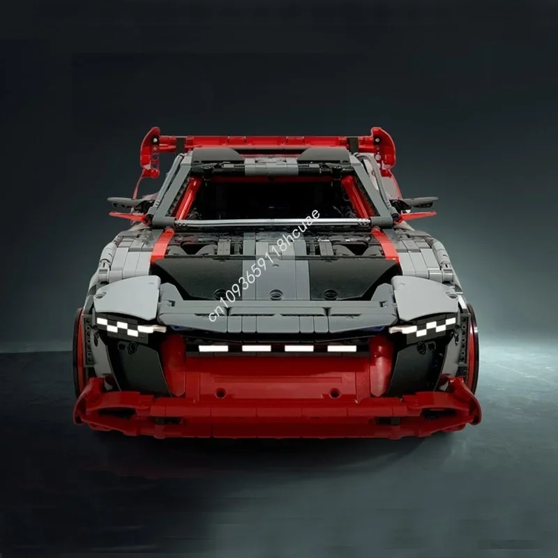 Фото 3187 деталей MOC Audi E-Tron Quattro HOONITRON RC: Конструктор, модель для сборки, архитектурная игрушка, подарок на Рождество, развивающий набор для детей, сделай сам №4
