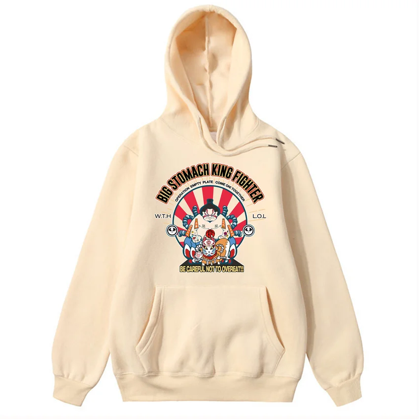 

Men Hip Hop Hoodie Sweatshirt Japanese toad warrior Printed 2022 Harajuku Streetwear FunnyHoodies Pullover 3203