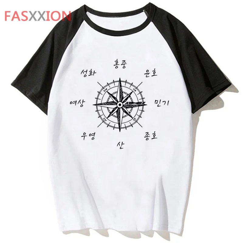 

Футболка ateez Мужская в стиле хип-хоп, уличная одежда, смешная, в стиле Харадзюку