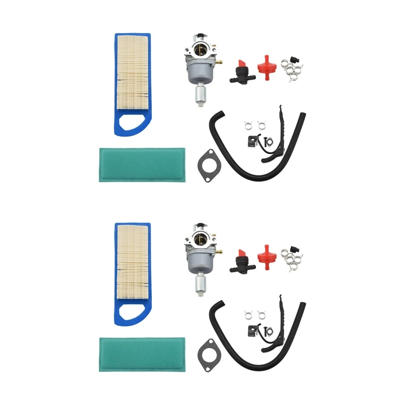 

2X 791858 Carburetor for Briggs & Stratton 792358 791858 14Hp 15Hp 16Hp 17Hp 17.5 Hp 18Hp Craftsman Lawn Tractor Mower