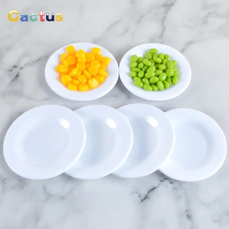 

1 шт. 9 см тарелка, посуда, кукольный домик, мебель, миниатюры, кухонная игрушка, лучший подарок для кукольного домика, аксессуары