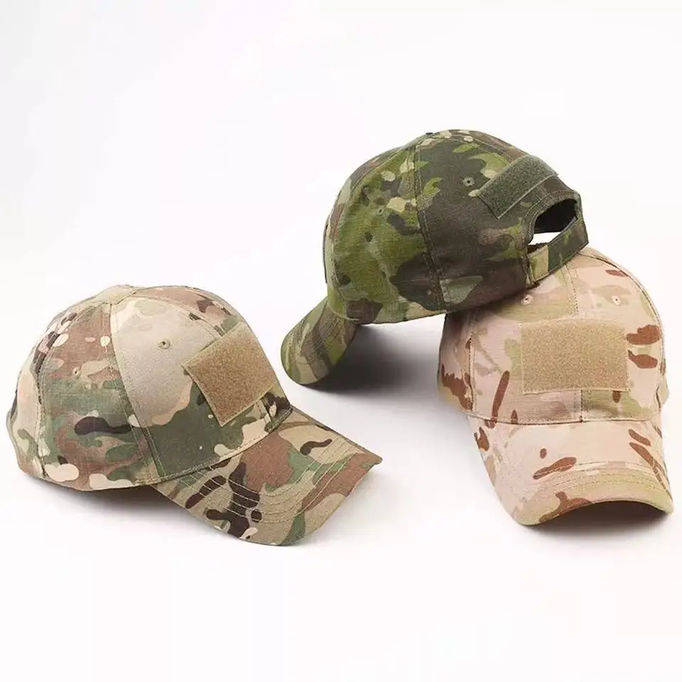 Military Camouflage Embroidery  Baseball Caps Jungle  Tactical Army Cap Cycling Caps For Men Adult Hiking Runing Snapback Hats