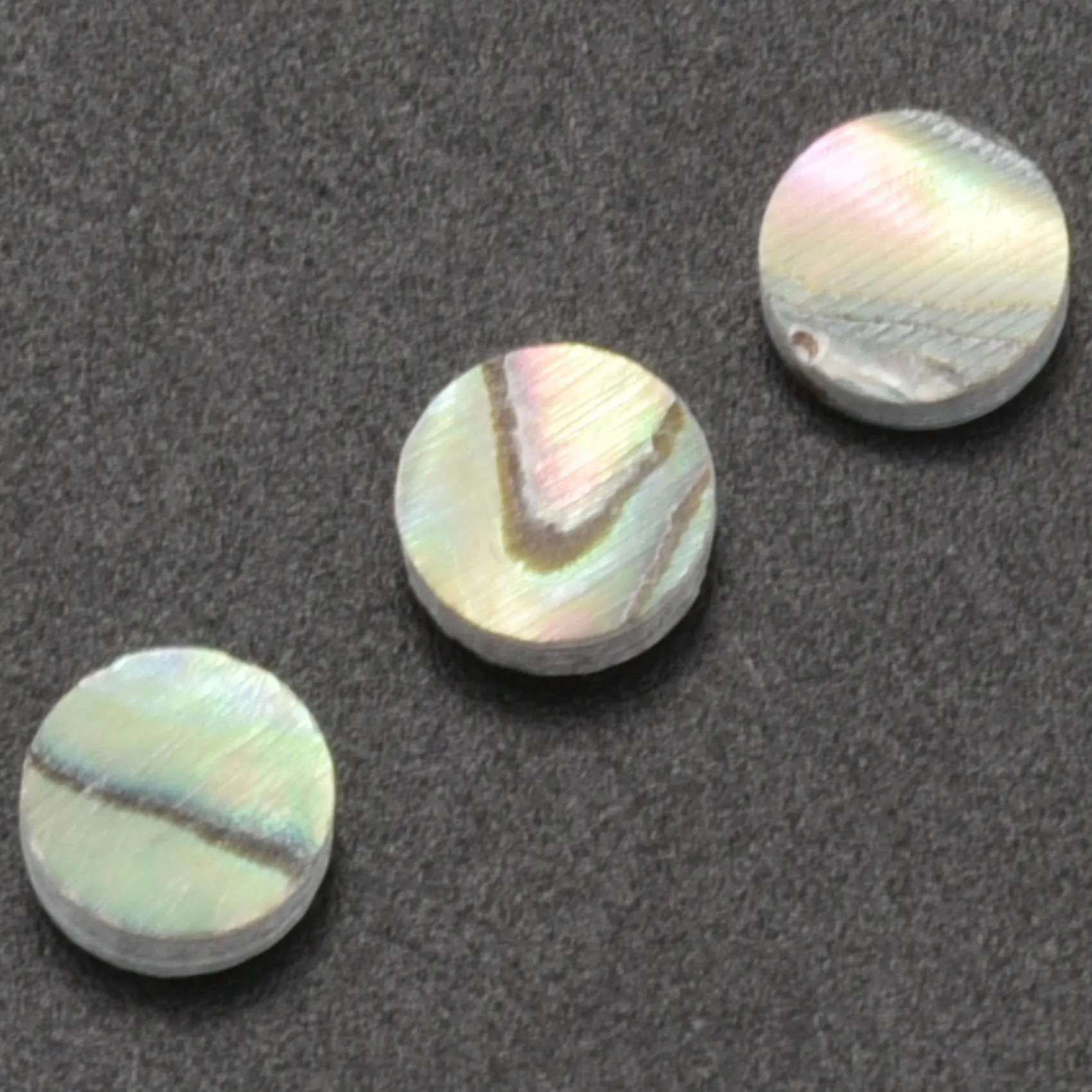 12 шт. новый морское ушко инкрустация в горошек 6 мм боковой маркер для гитары