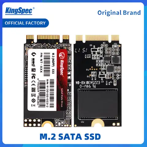 KingSpec M.2 SSD SATA3 128 ГБ 256 ГБ 512 Гб HDD 2242 мм NGFF M2 SATA 1 ТБ 2 ТБ 120GB 240gb жесткий диск для ноутбука Destop Thinkpad