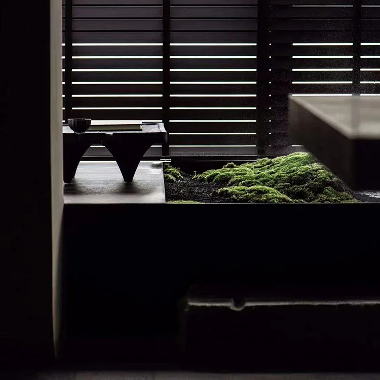 Татами из массива дерева журнальный столик риса медитация в стиле дзен