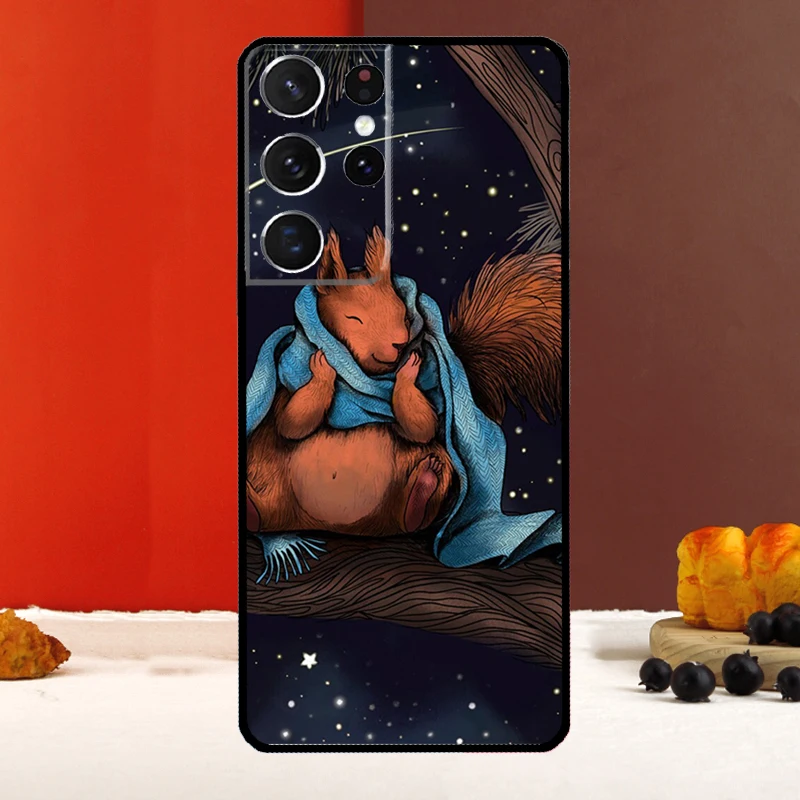 Фото Чехол для телефона Samsung Galaxy S25 S26 Ultra S22 S23 S24 Plus S20 S21 FE S10 S25 FE с милым изображением белки №4