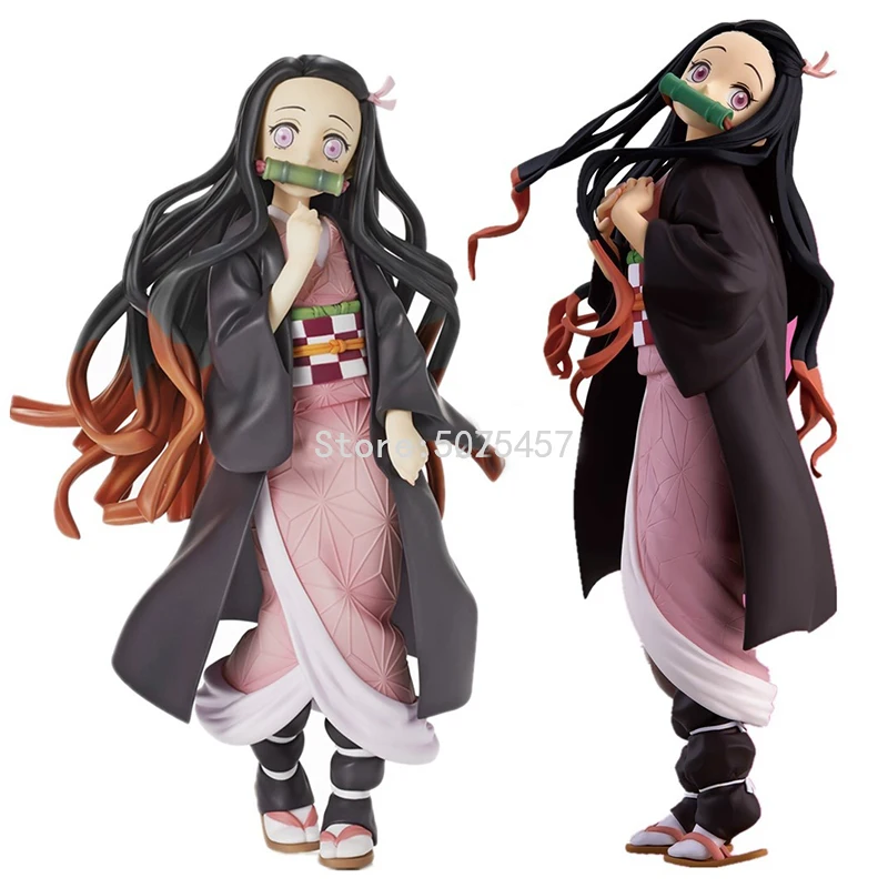 

22cm Demon Slayer Anime Figure Kimetsu no Yaiba GLITTER & GLAMOURS Kamado Nezuko Action Figure Devil's Blade Nezuko Figurine Toy