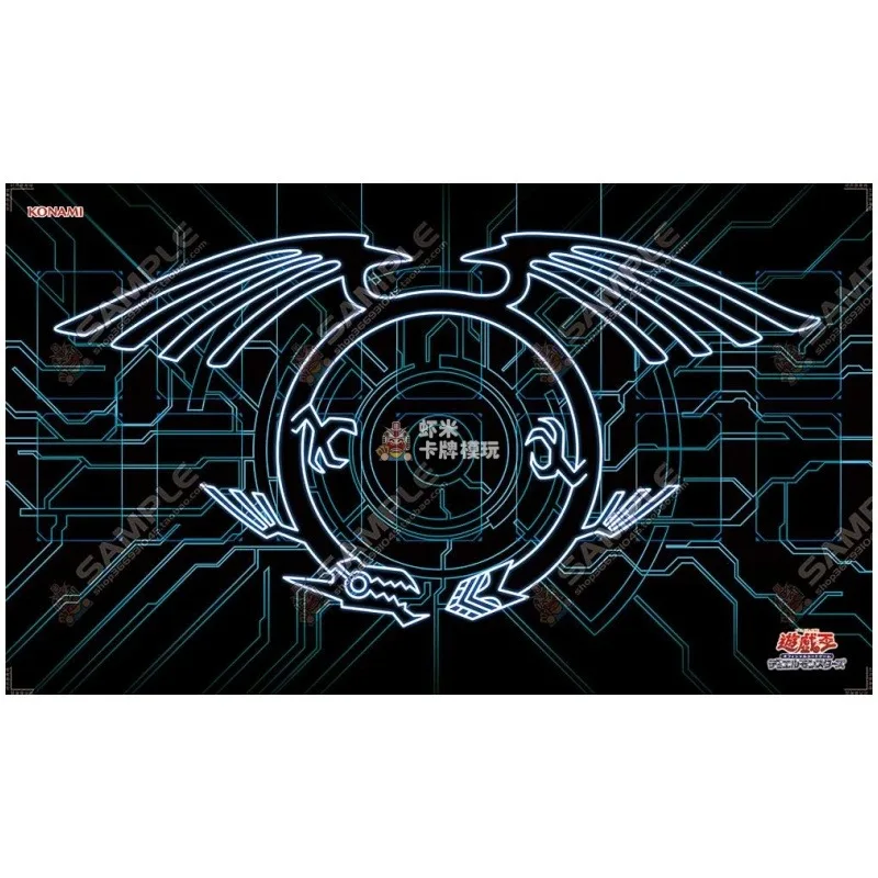 Фото 5DS/ Duel Link Dragon The Duel Dragon/Crimson Dragon Yu-Gi-Oh! Одиночный игровой коврик 60x35 см, резиновый коврик для домашней вечеринки, настольный игровой коврик, игрушки, подарки №4