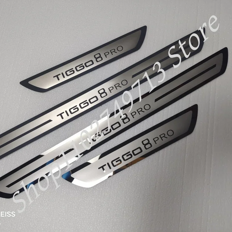 Новая новая автомобильная наклейка для CHERY TIGGO 8PRO накладка на порог из
