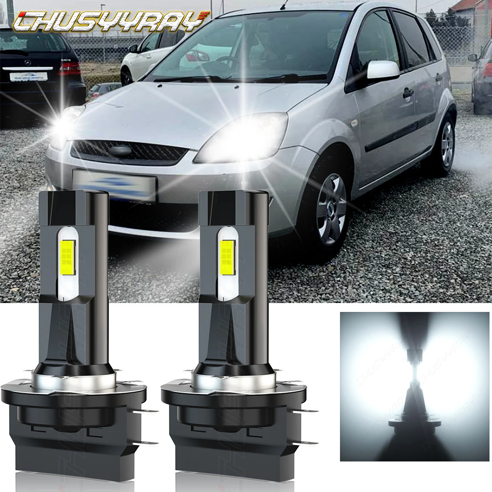 

CHUSYYRAY 2X H11B LED Bulbs Compatible For FORD FIESTA 2011 2012 2013 Headlight Low Beam Kit Fit For H11 H8 H9 Car accsesories