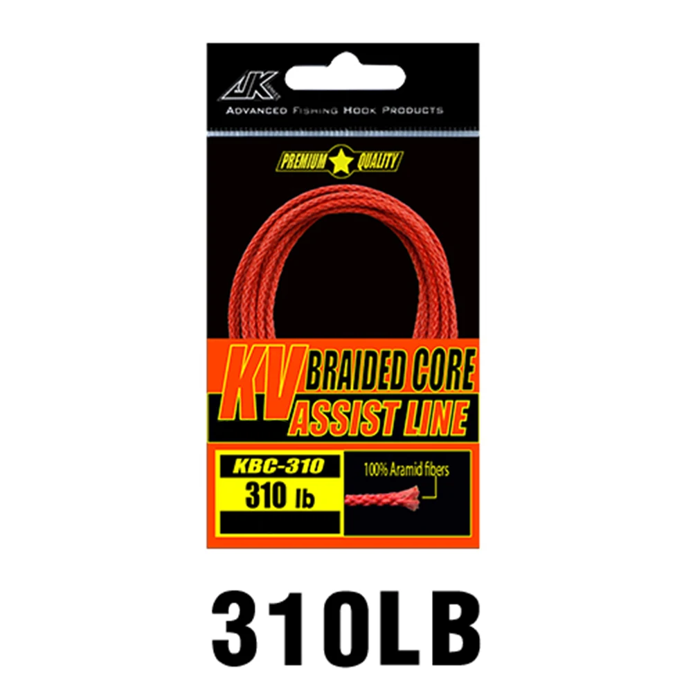 

100/150/190/230/310LB Assist Line Strong Braided 8 Strand Weaves Red Fishing Line Binding Jigging Hook Assist Lure 2022 Newest