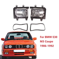 pair car lights for bmw e30 m3 coupe 1986 1987 1988 1989 1990 1991 1992 car styling front bumper fog light fog lamp