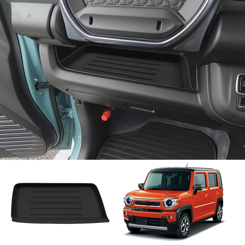 

Для Suzuki Hustler 2020-2024 силиконовая резина передняя приборная панель ящик ящик для хранения центральная консоль лоток внутренняя крышка аксессуары