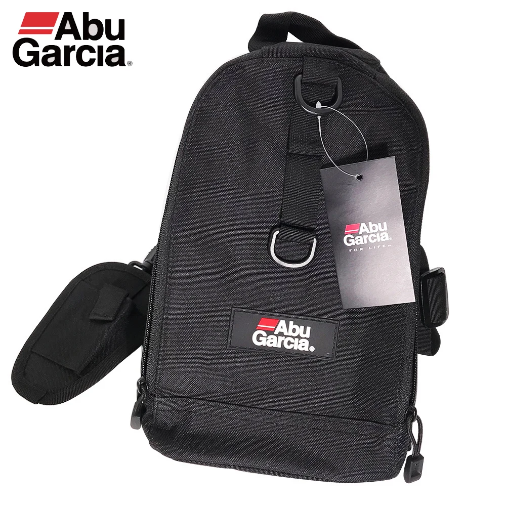 

Abu Garcia Fishing Tackle Storage Bag Outdoor Shoulder Backpack Cross Body Sling Bag for Fly Fishing Sports Camping and Hiking