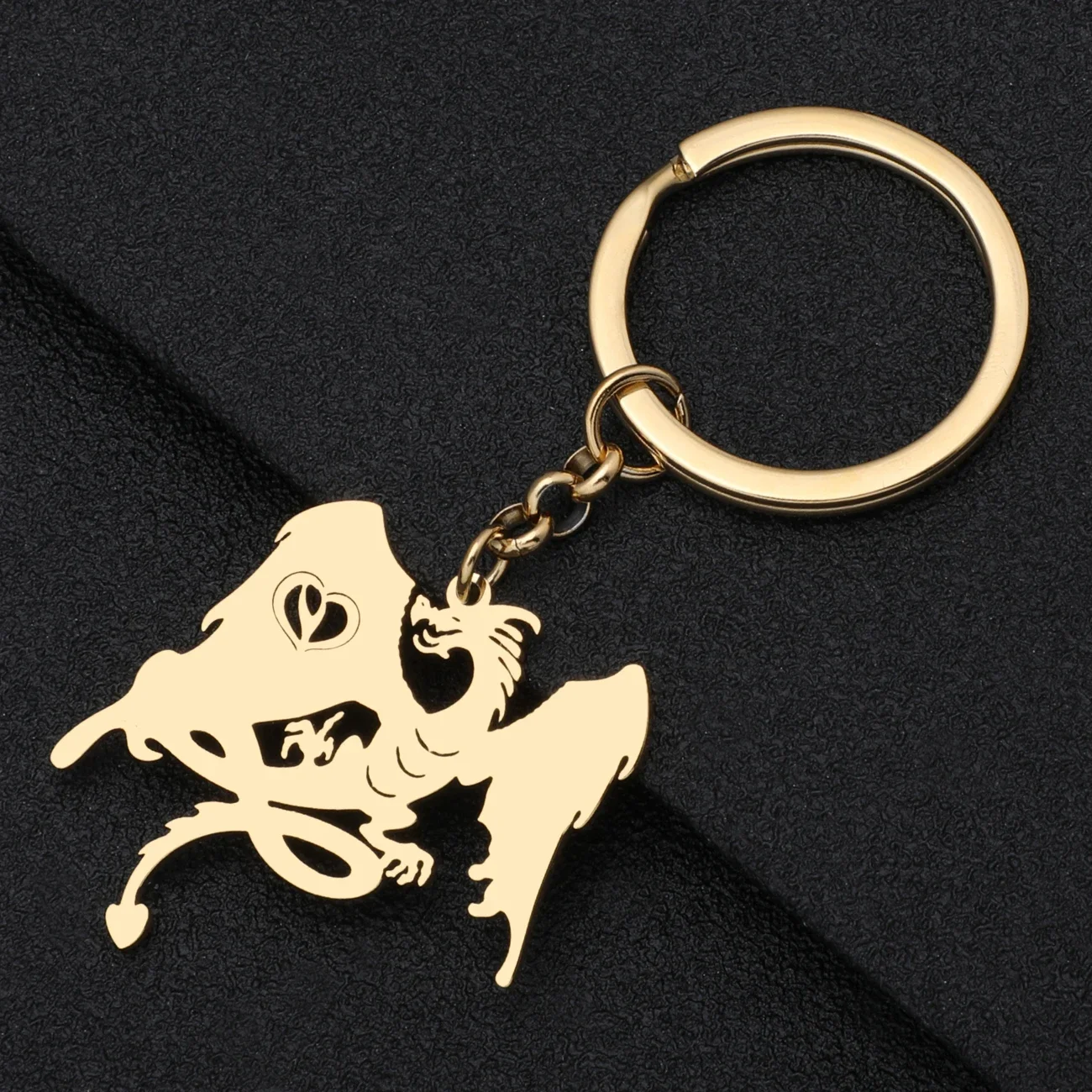 BONSNY Летающая фотография из нержавеющей стали злого Западного дракона