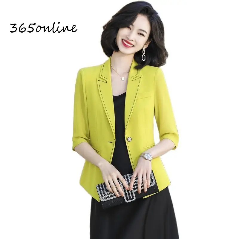 Women Business Blazer Coat Jackets 