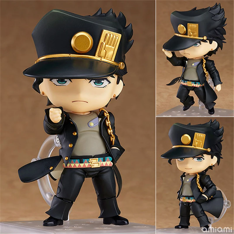 

Anime "JoJo's Bizarre Adventure: Stardust Crusaders" Jotaro Kujo 985 PVC Action Figure Collectible Model Kids Toys Doll 10cm