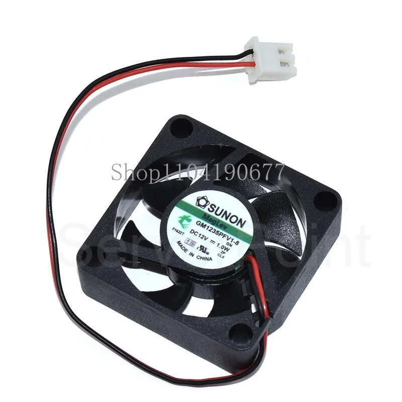 Для SUNON GM1235PFV1 GM1235PFV1-8 DC12V 1.0W 2wire 2Pin 35x35x10MM охлаждающий вентилятор