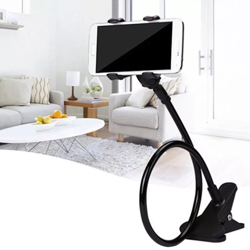 

Mobile Lazy Bracket Two Clamp Flexible Phone Stand Holder for Cellphone Support 667C