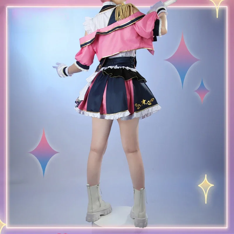 [На заказ] OSHI NO KO XTHE IDOLM STER блестящие цвета Руби Косплей Костюм Хэллоуин наряды