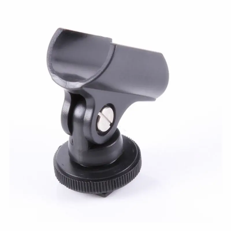 Зажим для микрофона 19 мм пластиковый держатель зажим с горячим башмаком