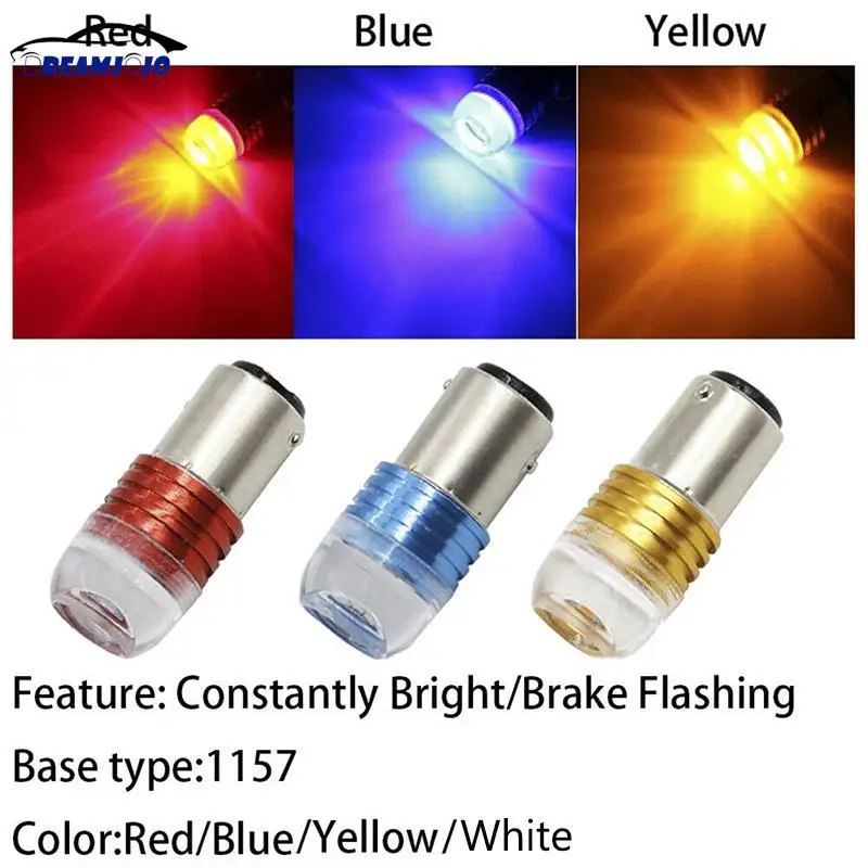 

Лампа-стоп-сигнал, 2 шт./лот, 1157 светодиодов, BAY15D, P21/5 Вт, T20, 7443