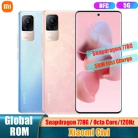 Global ROM Xiaomi Civi Smartphone Camera Snapdragon 778G 64MP 120Hz NFC Color Screen FHD 4500mAh Battery Stereo Dual Speakers