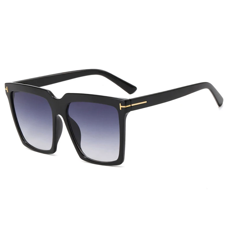 Квадратные интегрированные Персонализированные Солнцезащитные очки Модные